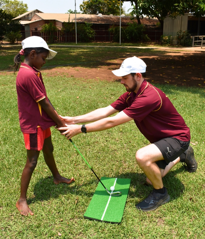 golf in schools